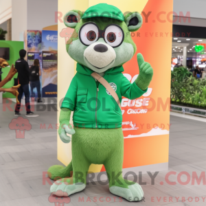 Postava maskota Green...