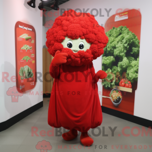 Red Cauliflower mascot...