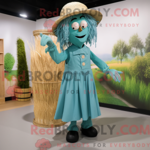 Cyan Vogelscheuche...