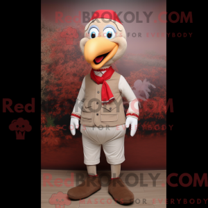 Turkey mascot costume...