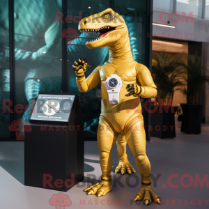 Máscara de Gold Allosaurus...