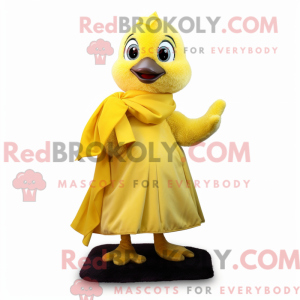 Yellow Gosling mascot...