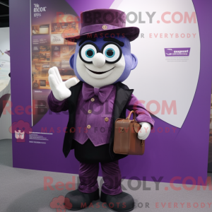 Purple Moussaka mascot...