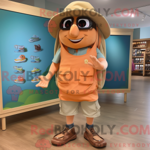 Peach Fajitas mascot...
