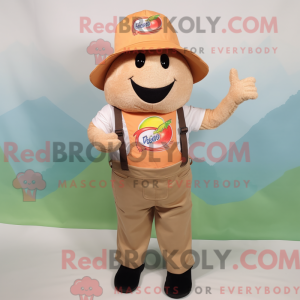 Peach Fajitas mascot...