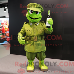 Lime Green Army Soldier...
