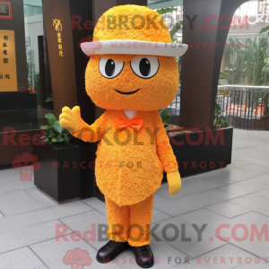 Orange Fried Rice mascot...