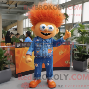 Maskottchenkostüm Orange...
