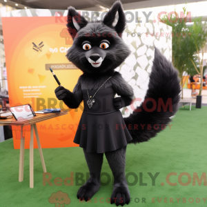 Figura de máscara de raposa...