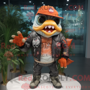 Peach Piranha mascot...