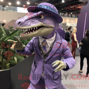 Lavendel Allosaurus máscara...