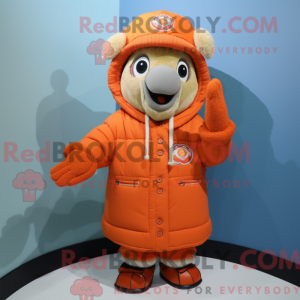 Personaggio mascotte palla...