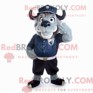 Navy Buffalo mascot costume...