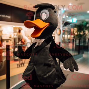 Black Goose maskot kostume...