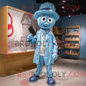 Sky Blue Doctor mascot...