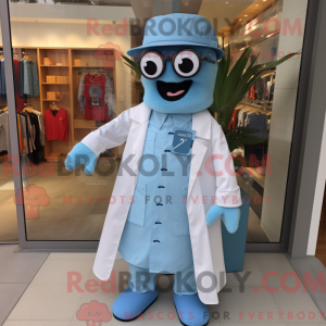 Sky Blue Doctor mascotte...