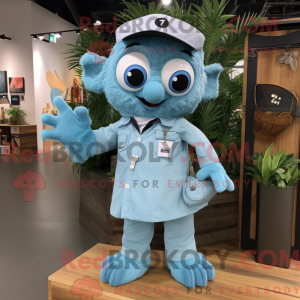 Sky Blue Doctor mascotte...