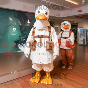 Rust Swans mascot costume...