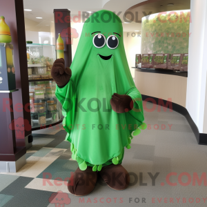 Green Chocolates mascot...