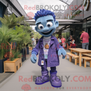 Purple Doctor mascot...