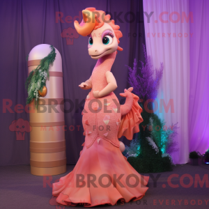 Maskottchenkostüm Peach...