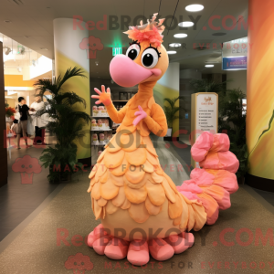 Maskottchenkostüm Peach...