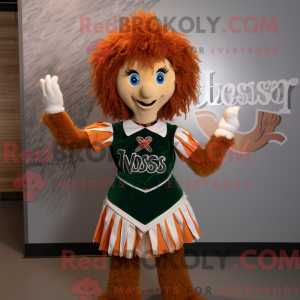 Rust Irish Dancer mascot...