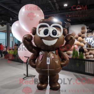 Brown Heart Shaped Balloons...