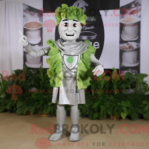 Silver Caesar Salad mascot...