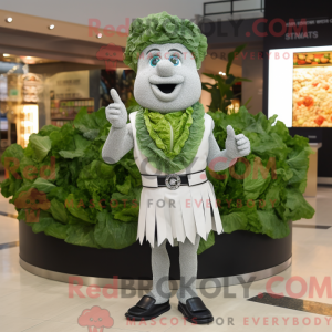 Sølv Caesar Salat maskot...