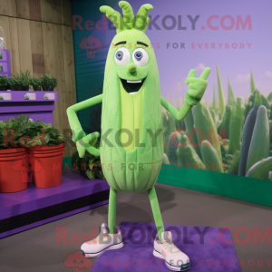 Lavender Celery mascot...