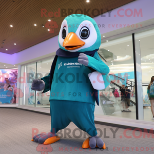A máscara de pinguim-branca...