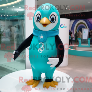 A máscara de pinguim-branca...