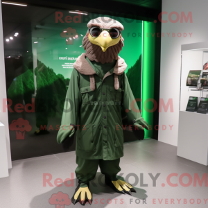 Costume de mascotte d aigle...