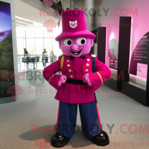 Magenta American Soldier...