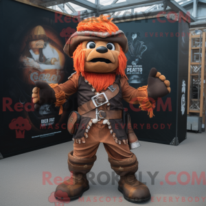 Rust Pirate maskot drakt...