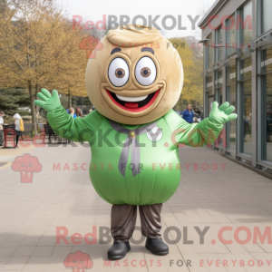 Olive Donut Maskottchen...