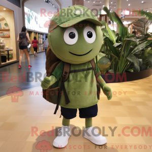 Olive Spinach mascot...