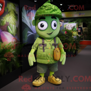 Olive Spinach mascot...