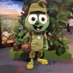 Oliven spinat maskot...