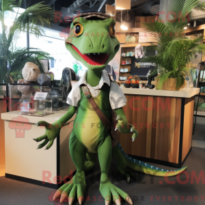 Green Dimorphodon mascot...
