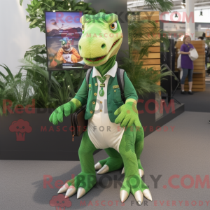 Green Dimorphodon mascot...