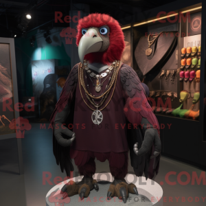 Maroon Vulture mascot...