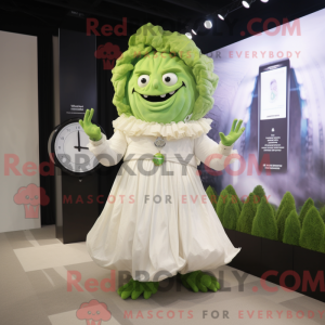 White Cabbage maskot...