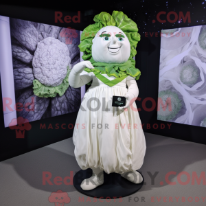 White Cabbage mascot...