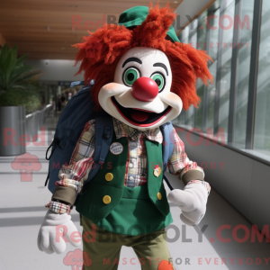 Forest Green Clown maskot...