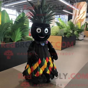 Black Pineapple mascot...