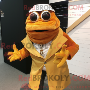 Disfraz de mascota cangrejo...