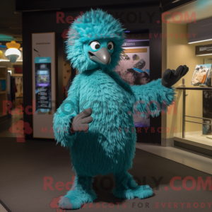 Turkis struds maskot...