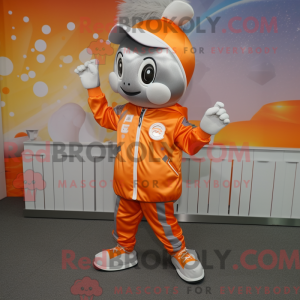 Costume de mascotte orange...